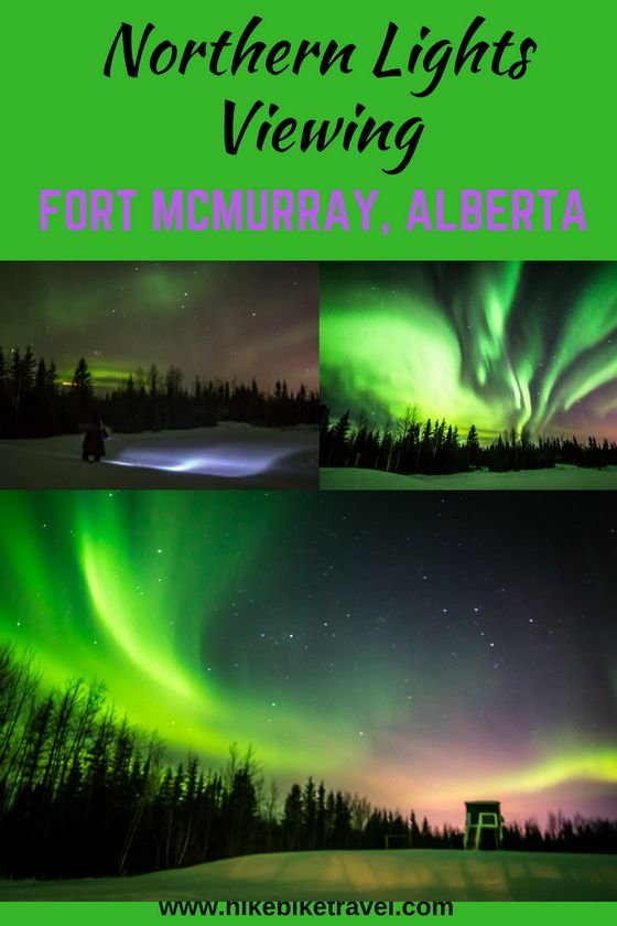 northern lights viewing for fort mcmurray, alberta by mikekettarave com