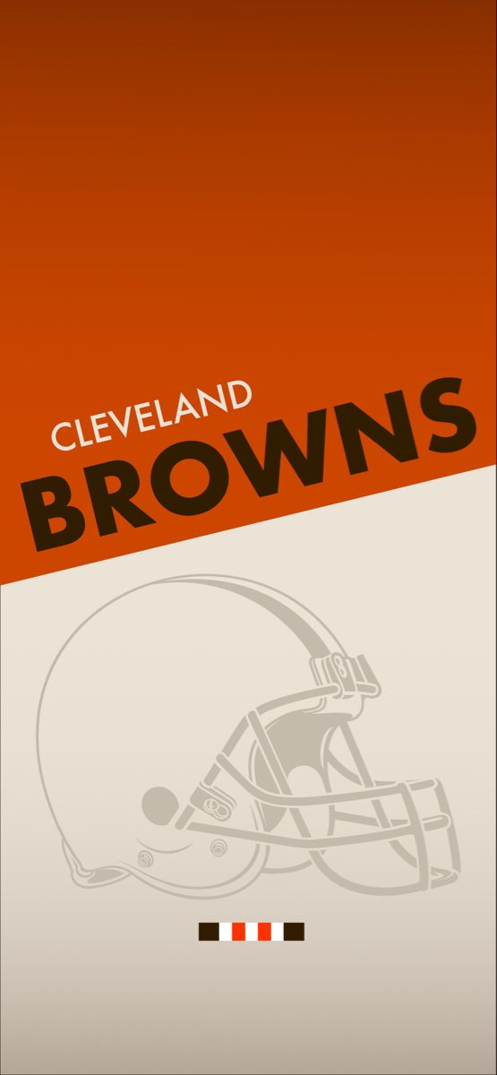 the cleveland browns football team poster