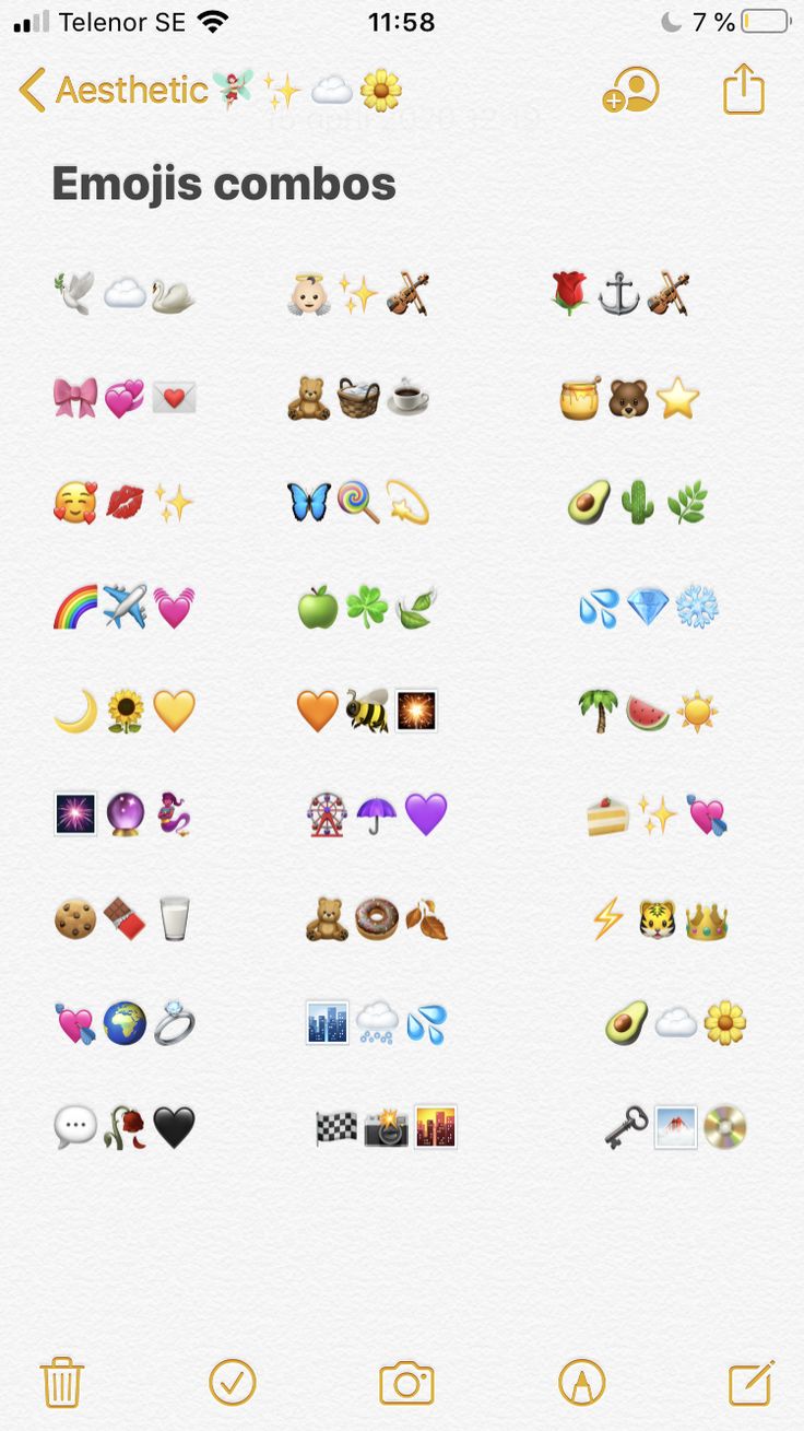 the emojts combos icon pack is displayed on an iphone's screen