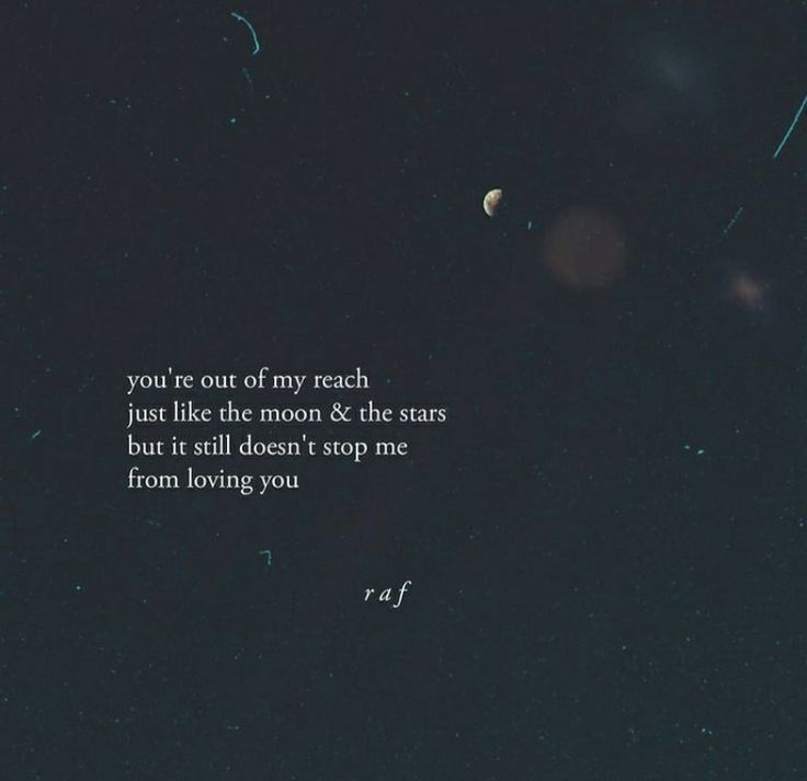 an image of the moon and stars in the sky with a quote written on it