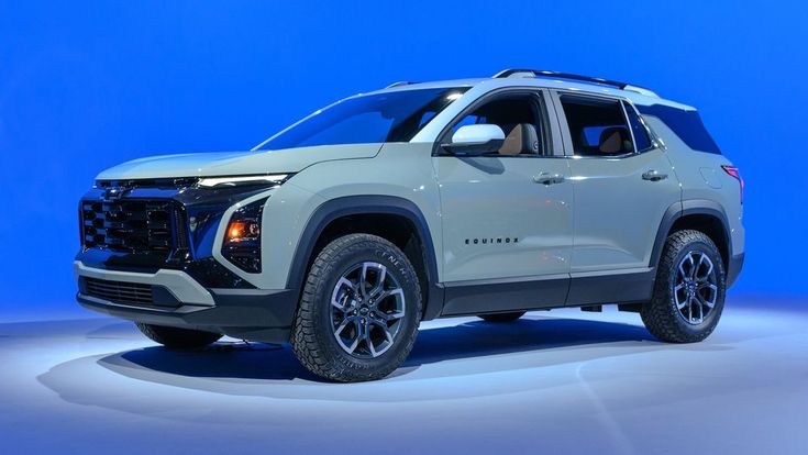 the new chevrolet colorado is on display at an auto show