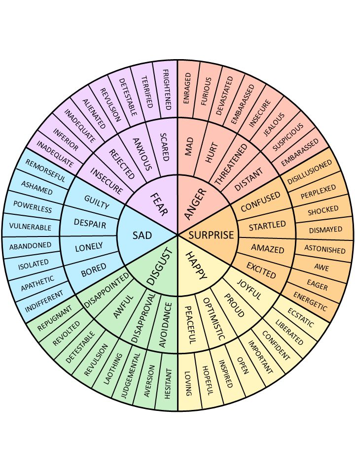 Emotional Color Wheel, Colors For Emotions, Emotion Wheel For Adults, Emotions Color Wheel, Emotion Wheel Printable, The Feelings Wheel, Emotion Wheel Feelings Chart For Adults, Feelings Check In Adults, The Feeling Wheel