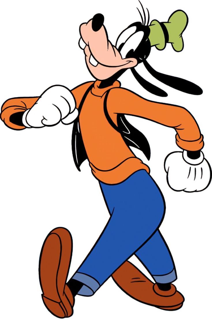 an image of mickey mouse running