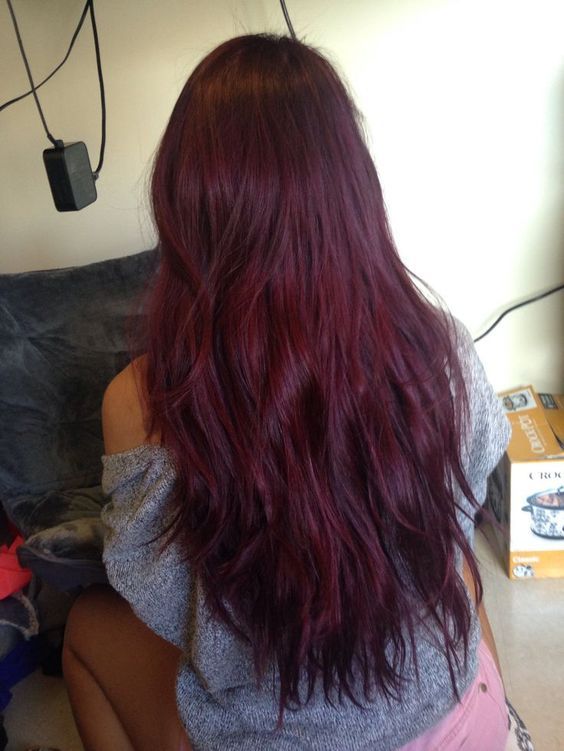 Dark Red Box Dye, Box Dye Red Hair, Red Box Hair Dye, Box Dye Hair Color, Hair Dye For Dark Hair, Dye For Dark Hair, Merlot Hair Color, Pelo Color Vino, Box Hair Dye