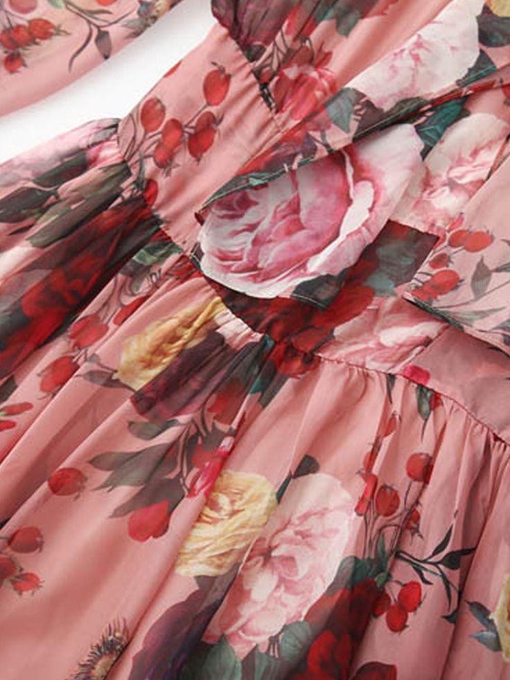 Washing instructions: Dry Clean Composition: Chiffon Designer Style ID: GC5121271 Floral Printed Dress, Designer Style, Printed Dress, Trendy Tops, Pink Bow, Stunning Dresses, Floral Printed, Floral Print Dress, Washing Instructions