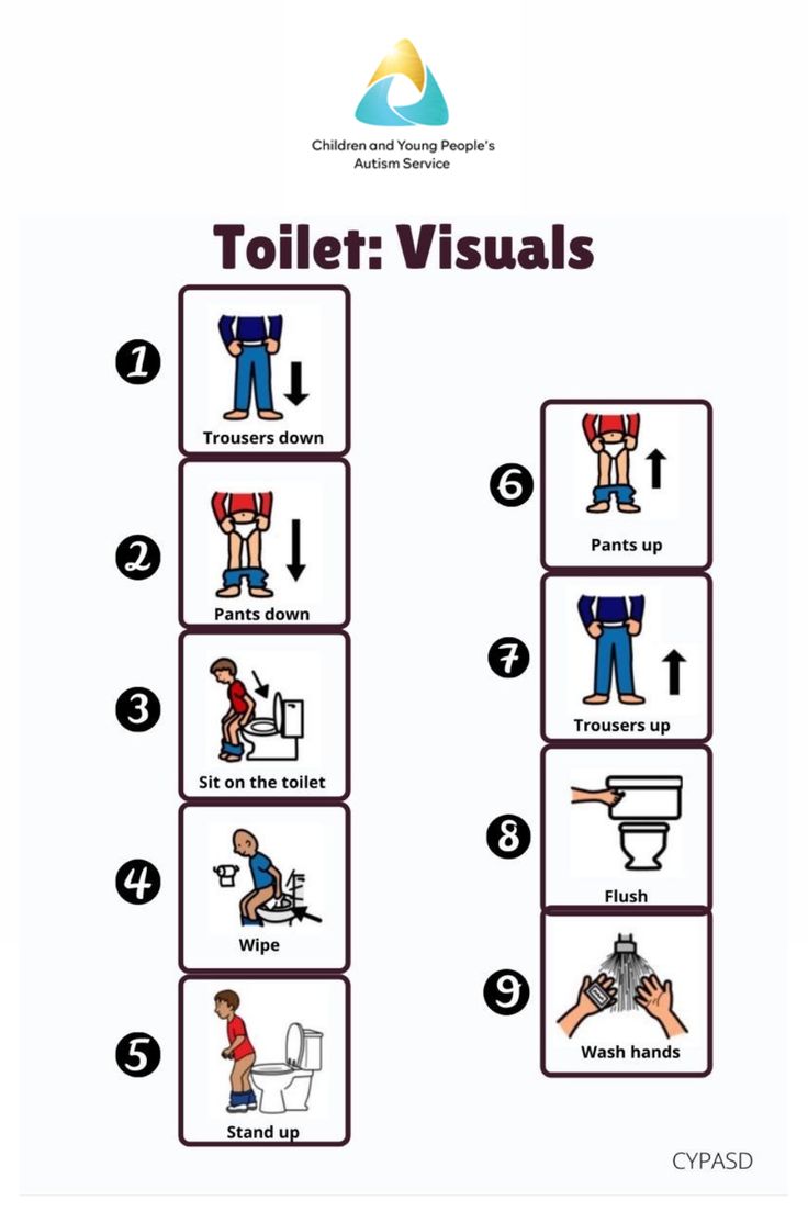 the instructions on how to use toilet for children's health and hygiene purposess