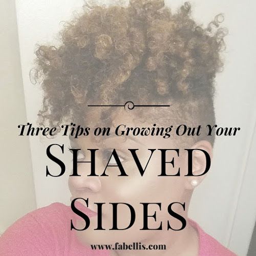 Growing Out Undercut Hairstyles Tips, Curly Hair Shaved Side, Shaved Natural Hair, Shaved Curly Hair, Growing Out Undercut, Growing Short Hair, Undercut Natural Hair, Hair Stars, Natural Tapered Cut