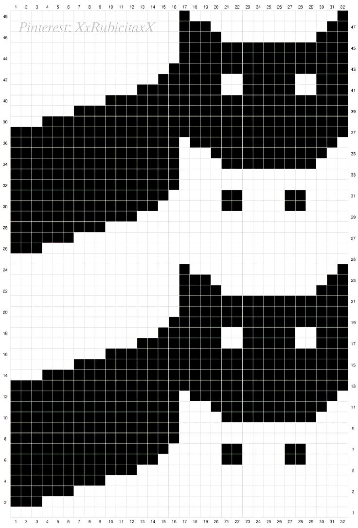 an image of a cross stitch pattern with the shape of a man's face