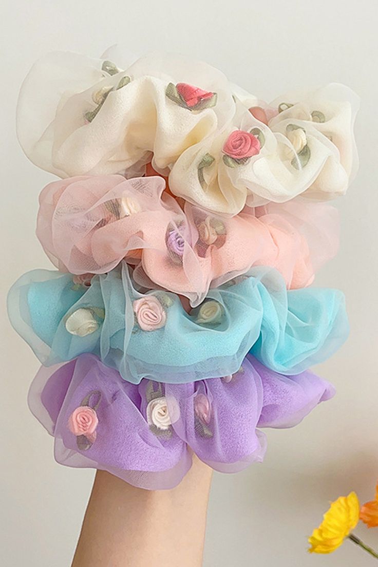 Scrunchies Making, Aesthetic Scrunchies, Scrunchies Aesthetic, Modest Aesthetic, Hair Tie Accessories, Aesthetic Accessories, Handmade Jewelry Tutorials, Free Socks, Business Idea