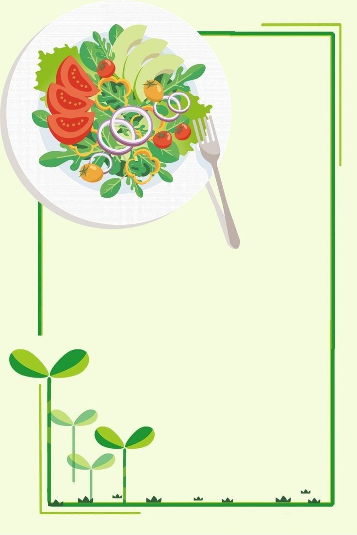 a white plate topped with salad next to a fork and sprouts on top of it