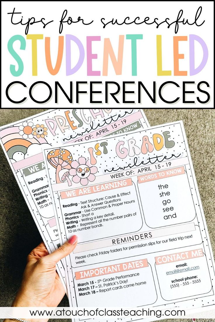 Thinking about having student led conferences in your elementary classroom but not sure where to start? I think post, I share my best tips for having successful student led conferences in a way that boosts student motivation and saves time! Student Goal Setting Sheet, Parent Conferences, Successful Student, Student Conference, Goal Setting For Students, Conference Ideas, Classroom Management Elementary, Iep Meetings, Future School