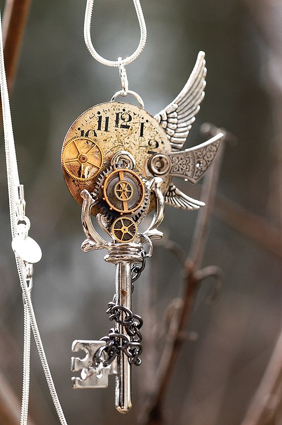 Steampunk Kunst, Steampunk Mode, Moda Steampunk, Diy Outfits, Mode Steampunk, Futurisme Retro, Art Steampunk, Fairy Tail Lucy, Old Key