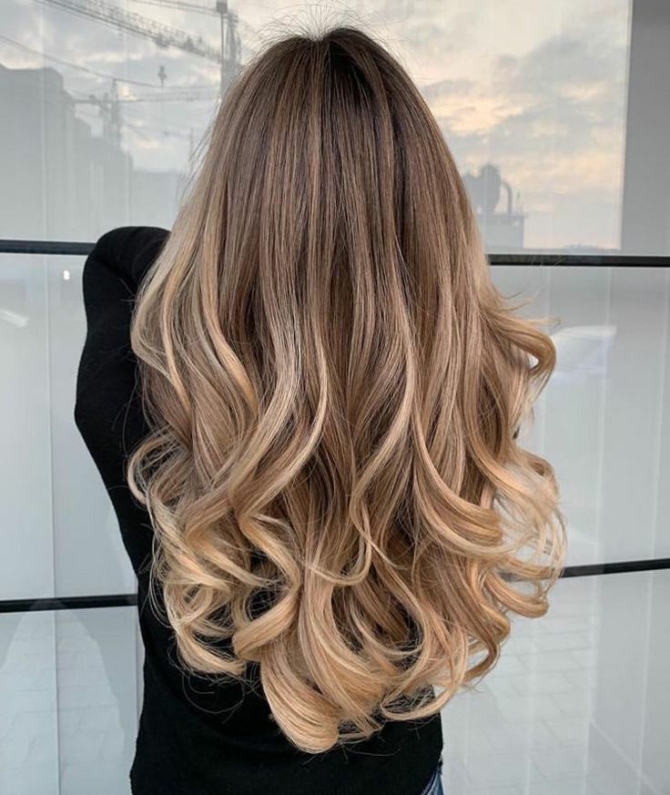 Curly Blowdry Long Hair, Blowout Hair Curls, Blow Dry Hair Curls, Melted Balayage, Blow Dry Curls, Got Hair, Dry Long Hair, Blowout Curls, Hair Colors To Try