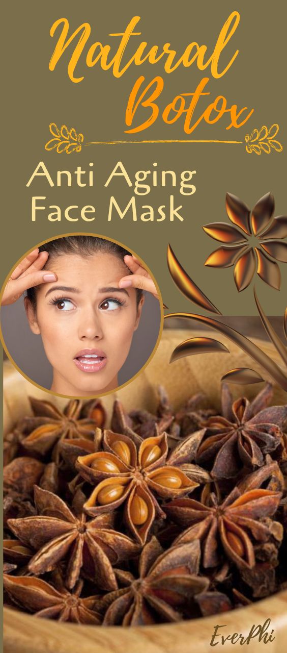 Antioxidants contained in star anise neutralize free radicals to protect our skin from damage. Helping also brighten our skin, calm irritation, and smooth fine lines, among others. #naturalbotoxfacemask #staranisenaturalbotox #antiagingnaturalbotoxmask Anti Aging Face Mask Diy, Diy Scrubs, Combination Skin Face Wash, Anti Aging Face Mask, Natural Botox, Face Mask Diy, Spa Days, Natural Beauty Diy, Aging Face