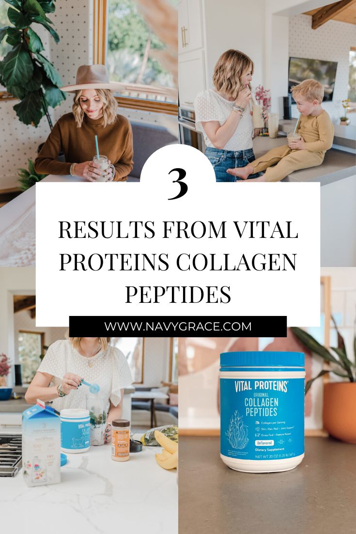 3 RESULTS I HAVE SEEN FROM TAKING VITAL PROTEINS COLLAGEN PEPTIDES | Navy Grace Vital Proteins Collagen Before And After, Collagen Peptides Before And After, Collagen Before And After Pictures, Vital Proteins Collagen Recipes, Protein Benefits, Taking Collagen, Quick Hair Growth, Collagen Recipes, Vital Proteins Collagen Peptides