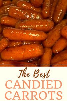 the best candied carrots are made with only three ingredients