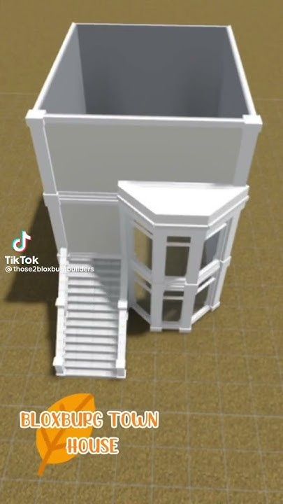 Bloxburg House Ideas Exterior Small Layout, Cute Town Layout Bloxburg, Tiny Blocksburg House, Town Outline Bloxburg, Bloxburg Big Town Layout, Cute Houses For Bloxburg, Small Houses On Bloxburg, Bloxburg House Layouts For Beginners, Bloxburg Condo Layout