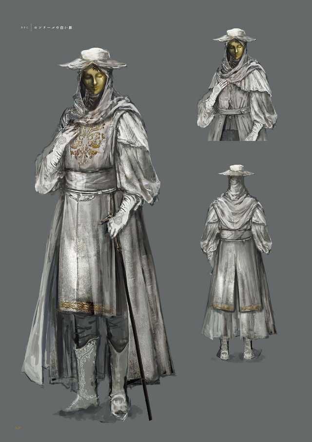 the concept art for person's costume