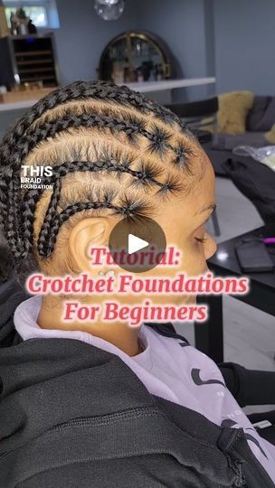 15K views · 642 reactions | 💥Tutorial: Crotchet Foundation For Beginners 💥Read More Info Below.  Follow To See More Tutorials. 

❗️Need an appointment? 
✨️I AM A LICENSED TRAVELING STYLIST SERVING THE DMV AREAS.  DC,MD, AND SOME AREAS IN VA.  CALL OR TEXT 301-485-9298 FOR YOUR NEXT HOME VISIT.

❗️Extended Tutorials available  For Subscribers Only $19.99. 

"✨ Elevate your look with the timeless elegance of crochet hairstyles! 💫 Whether you're craving boho-chic braids, voluminous curls, or sleek and sophisticated twists, crochet hairstyles offer endless versatility and stunning results. 🌟 Dive into a world of creativity and self-expression as you explore the intricate textures and eye-catching styles that crochet hair has to offer. From protective styles to statement-making updos, there Crochet Patterns Braids, Crochet Braid Pattern For Box Braids, Crotchet Braids Styles Hairstyles, Crotchet Braids Pattern Hair, How To Crochet Hair For Beginners, Braiding Pattern For Crochet Braids, Braid Down For Crochet, Crochet Hair Patterns, Half Braid Half Crochet Hairstyles