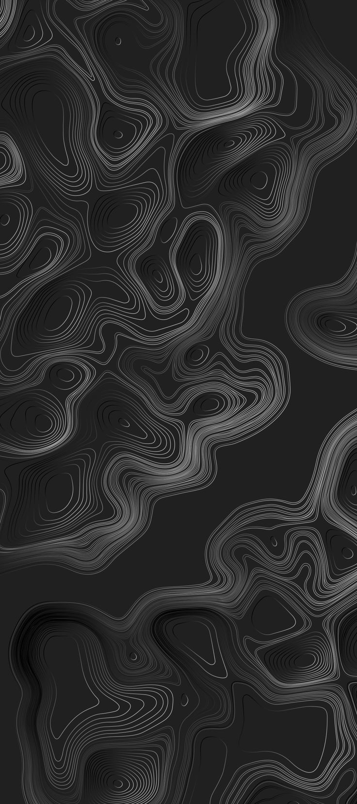 an abstract black and white background with wavy lines