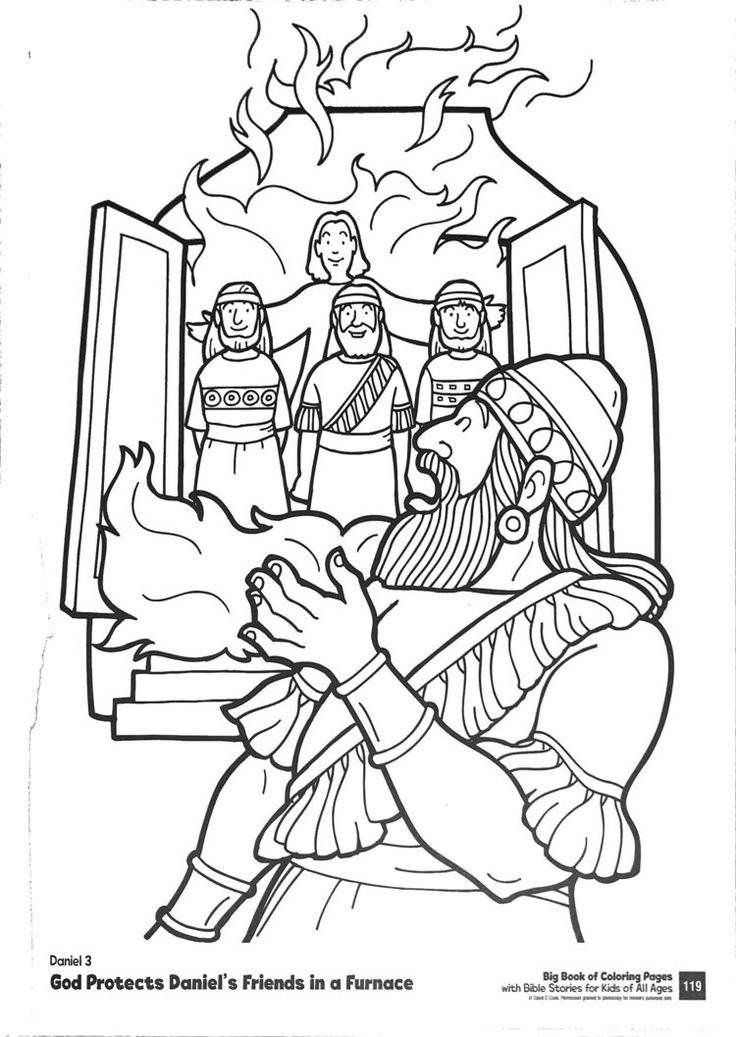 a coloring page with the image of jesus and his family in front of an open fire