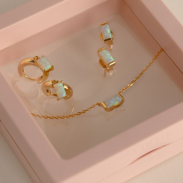 Indulge in the magic of a personalized surprise that’s just for you! Good things comes in threes with our Birthstone Mystery Box - we will randomly handpick an assortment of one necklace and two pairs of earrings with your desired birthstone to create a fun mystery box full of surprises (value of more than $85). It’s all about the fun of not knowing what you’ll get that adds a special charm ♡ Your Mystery Box also doubles as a display case to hold your new, unique pieces ♡ They're packaged and r Luxury Birthstone Jewelry For Keepsake, 14k Gold Filled Jewelry As Gift, Rose Gold Birthstone Jewelry As Gift, Rose Gold Birthstone Jewelry Gift, Tarnish Resistant 14k Gold Necklace As A Gift, Tarnish Resistant 14k Gold Necklace For Gift, Handmade Gold Jewelry For Birthday Gift, Dainty May Birthstone Jewelry, 14k Rose Gold Jewelry For Gifting