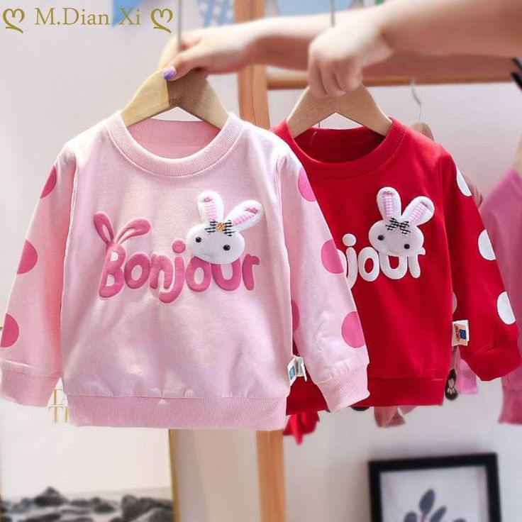 Description Long Sleeves Cute Bunny Tee Material: Cotton Season: Spring & Autumn Gender: Girls Collar Type: O-neck Age Range: 2 - 4 years Package includes: 1xLong Sleeves Tee Age T-Shirt Length Bust 2 Years 37 cm | 14.5 in 62 cm | 24.4 in 3 Years 39 cm | 15.3 in 66 cm | 25.9 in 4 Years 42 cm | 16.5 in 72 cm | 28.3 in ABOUT OUR BRAND Offering high-quality, modern clothing items for kids, items that capture the whimsy and playfulness of young ones, Pink & Blue Baby Shop brings together different d Red Cartoon Print Top For Spring, Playful Red Cotton Sweatshirt, Red Cartoon Print Top For Summer, Red Cartoon Print Tops For Summer, Red Cotton Sweatshirt For Spring, Red Cotton Spring Sweatshirt, Spring Red Cotton Sweatshirt, Red Cartoon Print Tops For Winter, Red Long Sleeve T-shirt For Spring