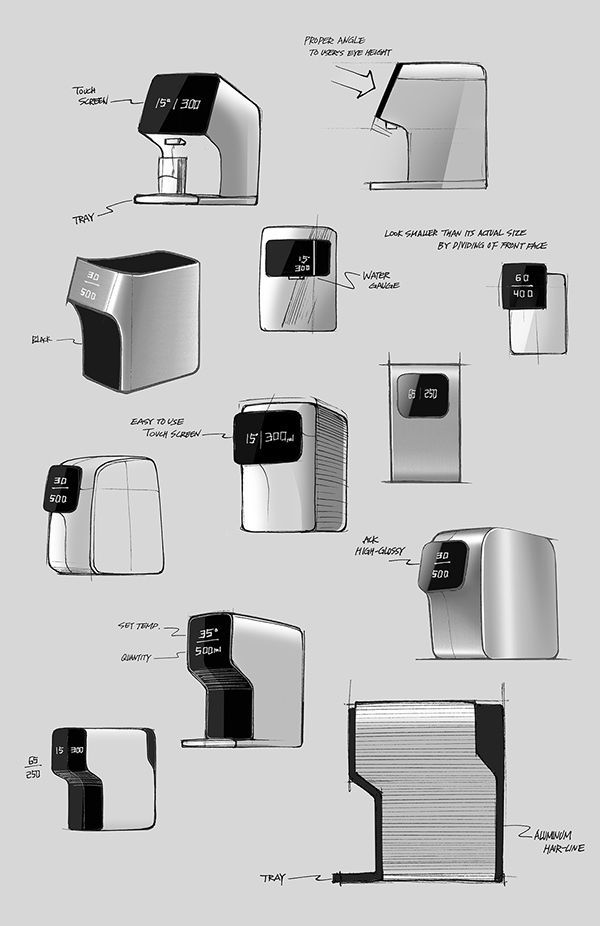 a bunch of different types of electronic devices are shown in this graphic art workbook