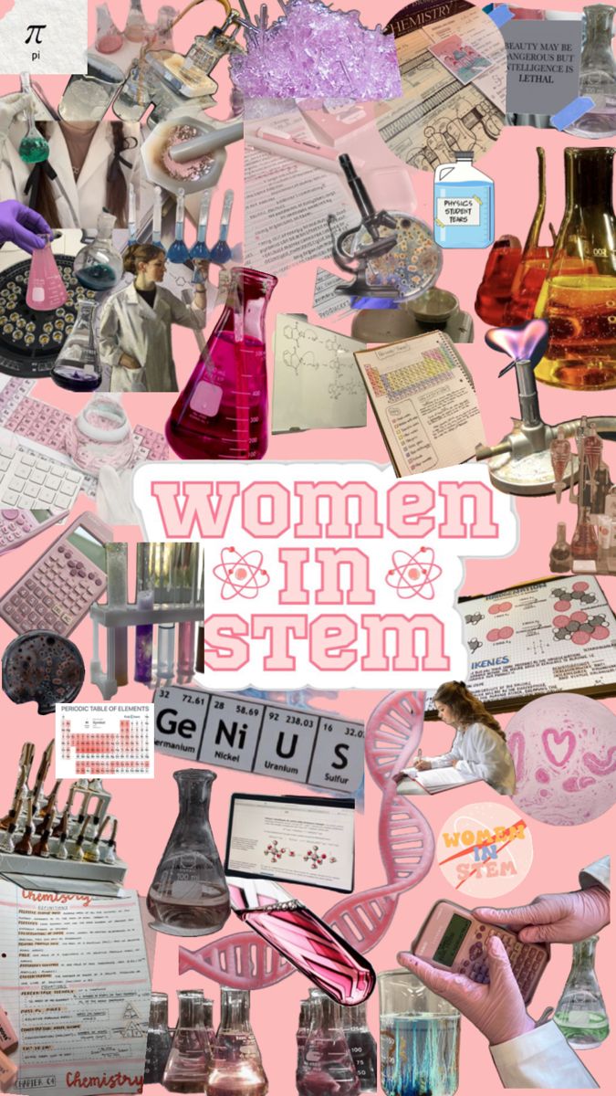 🧪🧬🥼🧫👩‍🔬 Collage Majors, Pink Science Aesthetic, Scientists Aesthetic, Chemistry Girl, Biology Wallpaper, Pharmacy Aesthetic, Pink Science, Environmental Science Major, Chemistry Aesthetic