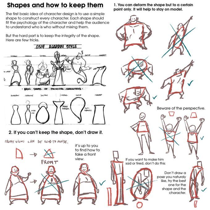 the instructions for how to draw people in different poses and postures, with text below