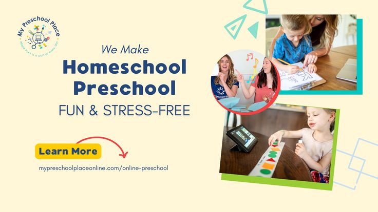 My Preschool Place | Preschool Activities for Learning at Home