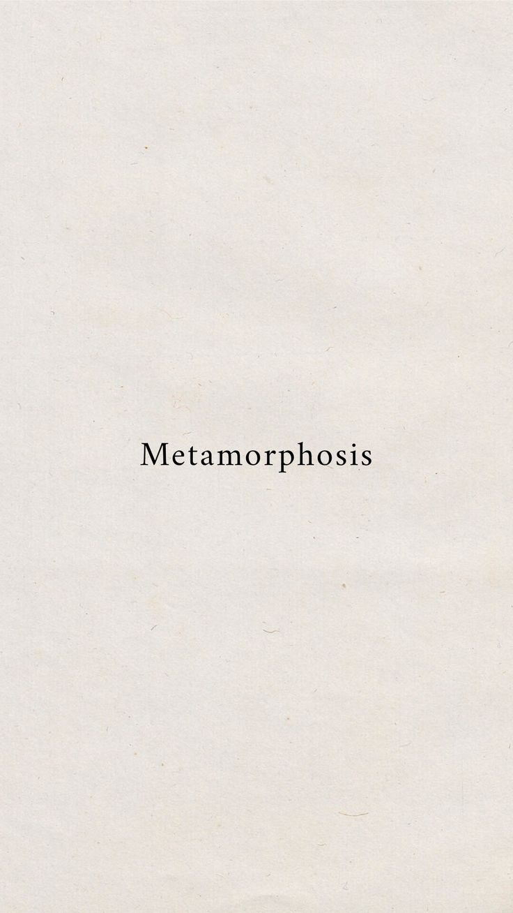 a close up of a piece of paper with the words metamorphoss on it