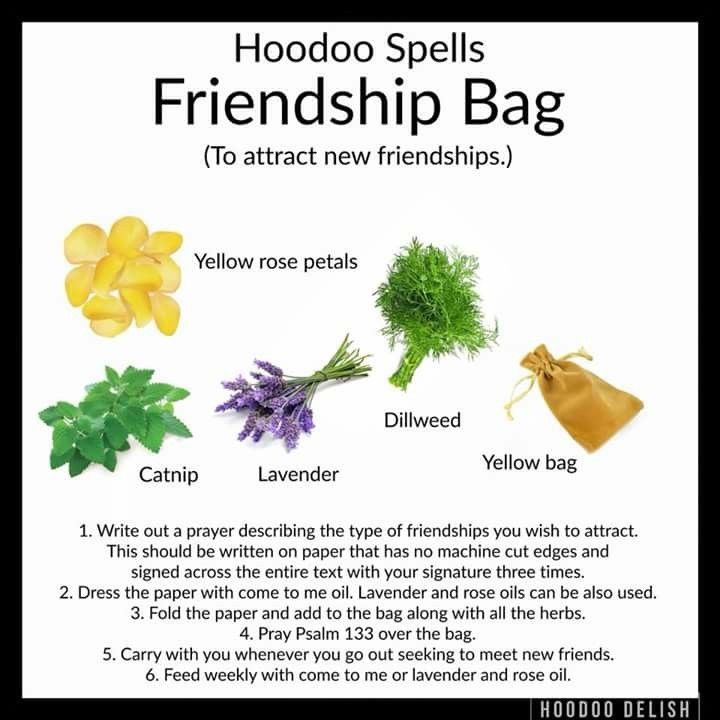 Hoodoo/Rootwork/Conjure Spells For Friendship, Friendship Rituals, Friendship Spell, Hoodoo Herbs, Hoodoo Delish, Hoodoo Conjure Rootwork, Hoodoo Rootwork, Hoodoo Magic, Hoodoo Conjure