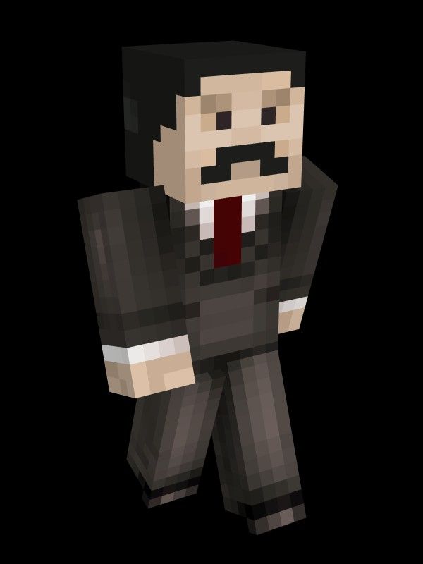 an image of a minecraft character with his mouth open and tongue out in the dark