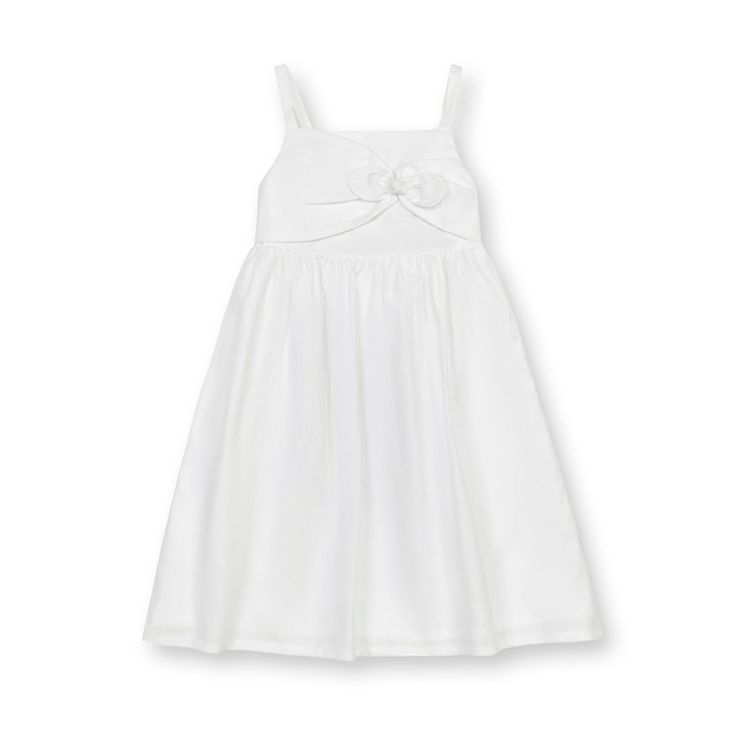 Your girl will be a summer stunner in our flowy sundress, styled with a pretty bow front detail and cut from our soft organic cotton and linen blend. Features adjustable button straps and an elastic bodice for a comfortable fit. Fully lined in organic cotton. A light and fresh look she will love. Flowy Sundress, Girls Tulle Dress, Linen Sundress, Floral Ruffle Dress, Girls Floral Dress, Pink Floral Dress, Fresh Look, White Bow, Kids Outfits Girls