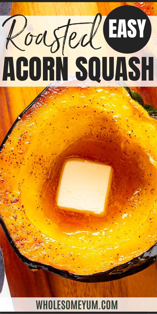 Roasted Acorn Squash Pepper Squash Recipes, How To Bake Acorn Squash, How To Bake Acorn Squash In The Oven, Acorn Squash Recipes Roasted, Best Acorn Squash Recipe, How To Make Acorn Squash, Savory Acorn Squash Recipes, Cooking Acorn Squash, Eggcorn Squash Recipes