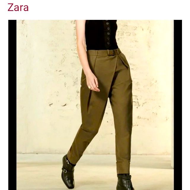 Never Worn,Color Military Green Chic Khaki Cargo Pants For Work, Spring Workwear Khaki Pants, Chic Fall Cargo Trousers, Chic Straight Cargo Pants For Spring, Chic Fitted Cargo Pants For Work, Chic High-waist Cargo Pants For Spring, Chic High-waist Spring Cargo Pants, Spring Khaki Cargo Pants For Work, Chic Green Cargo Pants For Fall