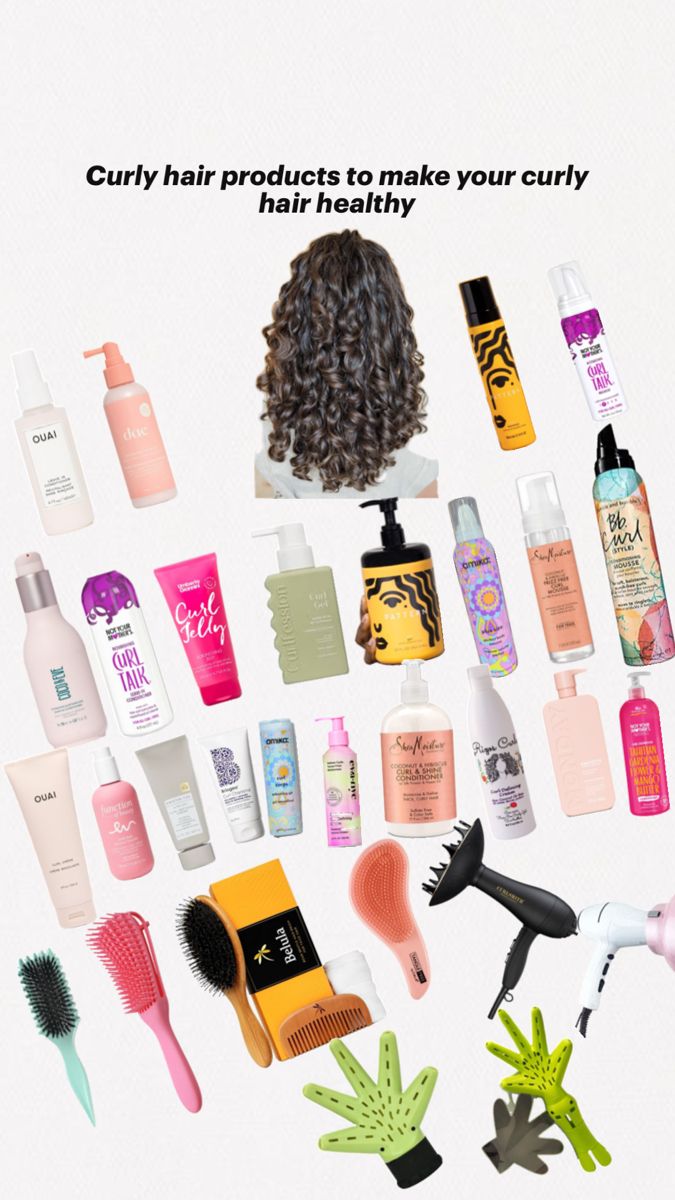 Trust me I have natural curly hair and it is hard to take care of and these products helped a lot to keep my hair healthy ❕❕ Gifts For Curly Hair, Good Diffusers For Curly Hair, Hair Products Aesthetic Curly, Curly Hair Wishlist, Cheap Curly Hair Routine, How To Keep Curly Hair Healthy, How To Restore Curly Hair, Curly Hair Routine Steps, Curly Hair Products Aesthetic