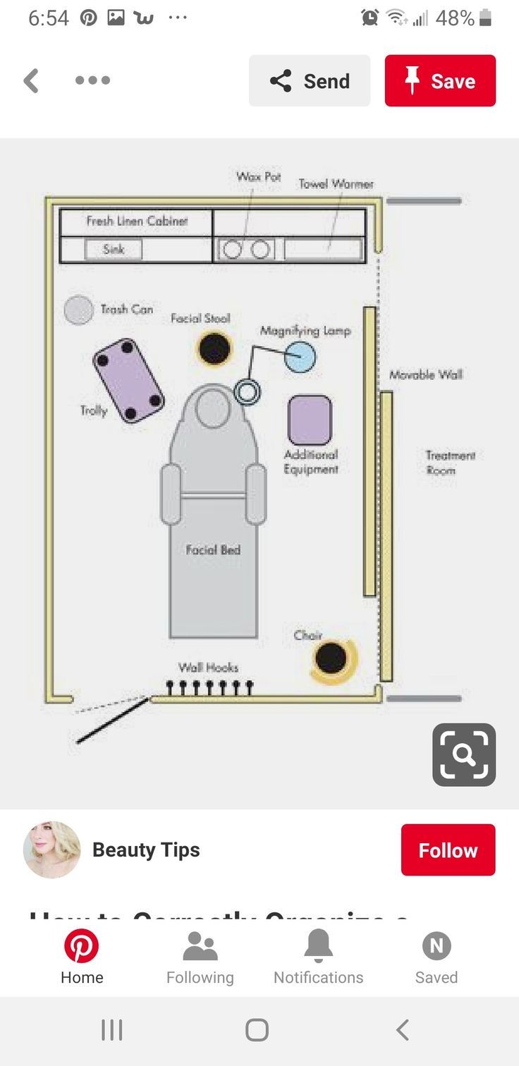 the floor plan for a small living room