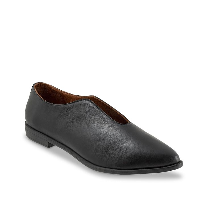 Bueno-Berkley Slip-On Flaunt elegant style wearing the Berkley slip-on from Bueno. Uniquely cut topline and a pointy toe give a contemporary lift to this leather slip-on. The leather lining and footbed along with the durable rubber sole keep you comfortable all through the day. Sleek Pointed Toe Slip-on Flats For Work, Elegant Pointed Toe Slip-on Flats For Work, Modern Business Slip-ons For Spring, Formal Leather Slip-ons For Fall, Modern Pointed Toe Flats For Spring Workwear, Pointed Toe Business Slip-ons For Spring, Modern Pointed Toe Slip-ons For Business, Chic Business Slip-ons With Leather Footbed, Sleek Flats For Spring Workwear