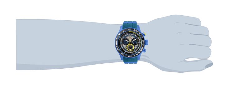 This incredible Invicta watch from the Sea Vulture collection offers a Quartz movement, and a sophisticated blue case. The face displays a silver carbon fiber dial protected by our proprietary Flame Fusion Crystal. The design is completed by a blue silicone band. This timepiece can resist water for up to 100m.Building each timepiece for the fierce of heart, Invicta watches are an exemplary demonstration of versatility, setting a precedent for braving the most adventurous of activities. Here at I Blue Chronograph Watch With Round Dial, Blue Chronograph Watch, Modern Blue Watches With Tachymeter, Modern Blue Watch With Skeleton Dial, Blue Analog Chronograph Watch For Outdoor, Outdoor Blue Analog Chronograph Watch, Blue Tachymeter Watch Accessories With Round Dial, Luxury Blue Chronograph Watch With Analog Display, Blue Chronograph Digital Watch For Outdoor