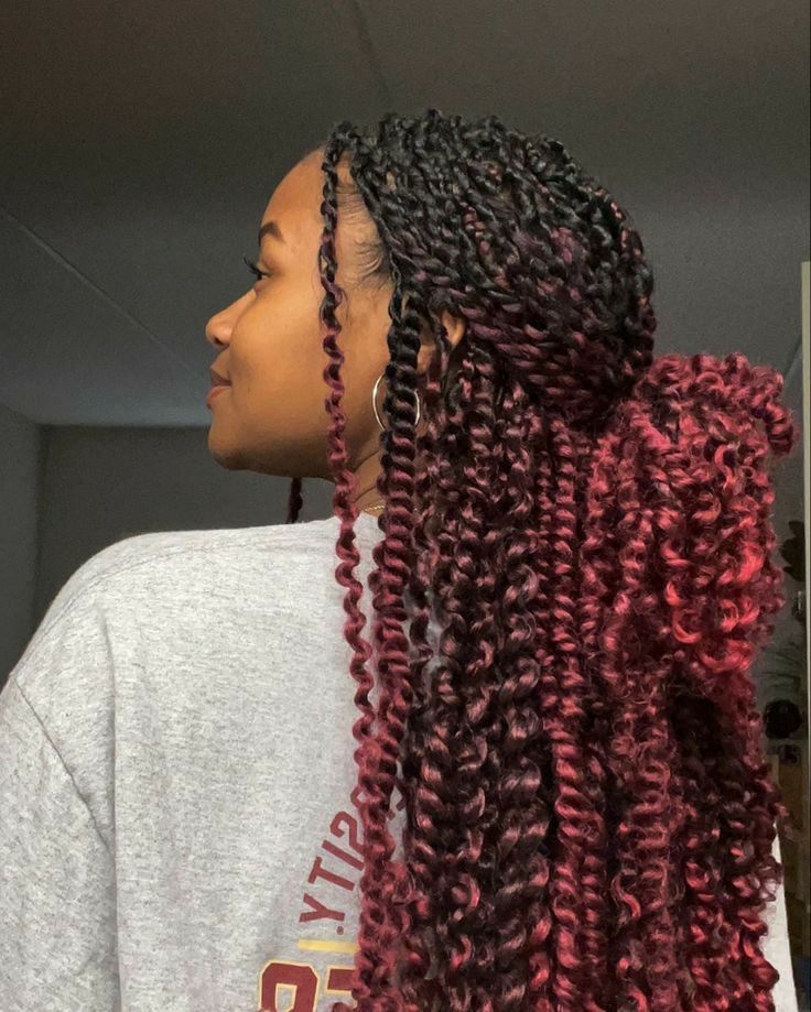 Passion Twists, Short Box Braids Hairstyles, Faux Locs Hairstyles, Box Braids Hairstyles For Black Women, Cute Box Braids Hairstyles, Braided Hairstyles For Teens, Quick Braided Hairstyles, Twist Braid Hairstyles, Protective Hairstyles Braids