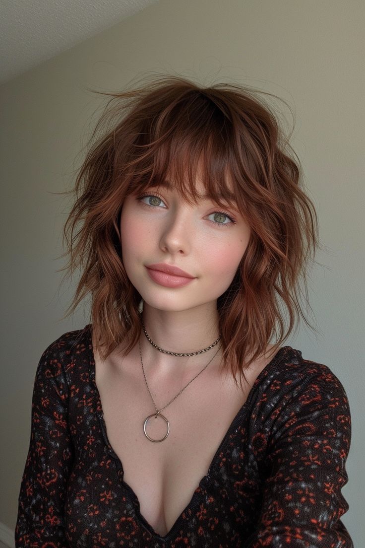 15 Chic Shaggy Pixie Bobs for a Trendy Transformation Medium Shag Haircuts, Square Face Hairstyles, Shaggy Short Hair, Chique Outfits, Short Hair With Bangs, Cut My Hair, Trendy Short Hair Styles, Hairstyles With Bangs, Fine Hair