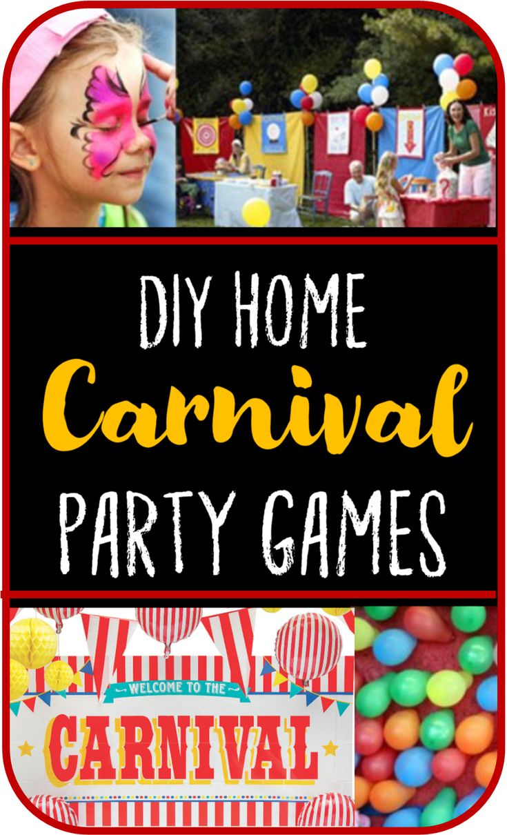 carnival party games for kids and adults