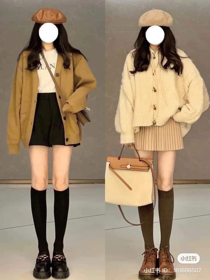 Highlands Outfit, Taiwan Outfit, Spring Outfits Japan, Korea Fits, Tokyo Spring, Autumn Ootd, Japan Spring, Cameron Highlands, Uniform Outfits