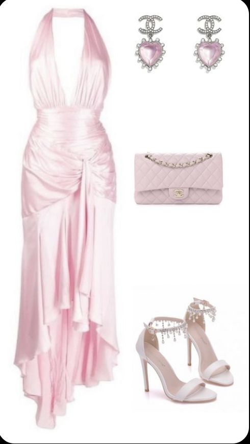 Elegant Pink Aesthetic, Aesthetic Outfit Board, Aesthetic Amazon Finds, Aesthetic Amazon, Fancy Outfit, Outfit Elegant, My Aesthetic, Pink Summer Dress, Prom Dress Inspiration