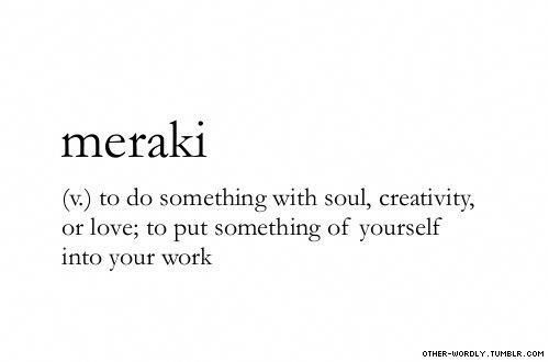 the words merak are written in black and white on a sheet of paper,