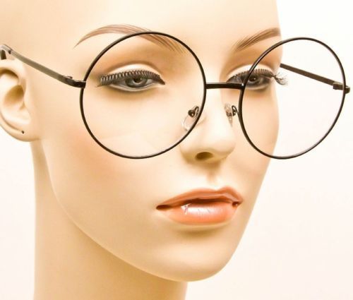 Circle Glasses Frames, Big Round Glasses, Oversized Round Glasses, Clear Eyeglass Frames, Circular Glasses, 80s Glasses, Circle Glasses, Big Glasses, Types Of Glasses