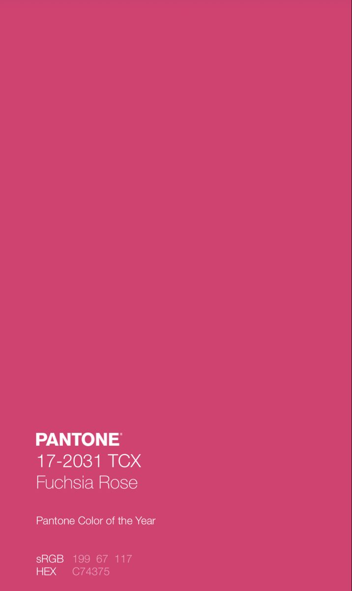 pantone's fuchsia rose color of the year 2011 - 2013 catalog