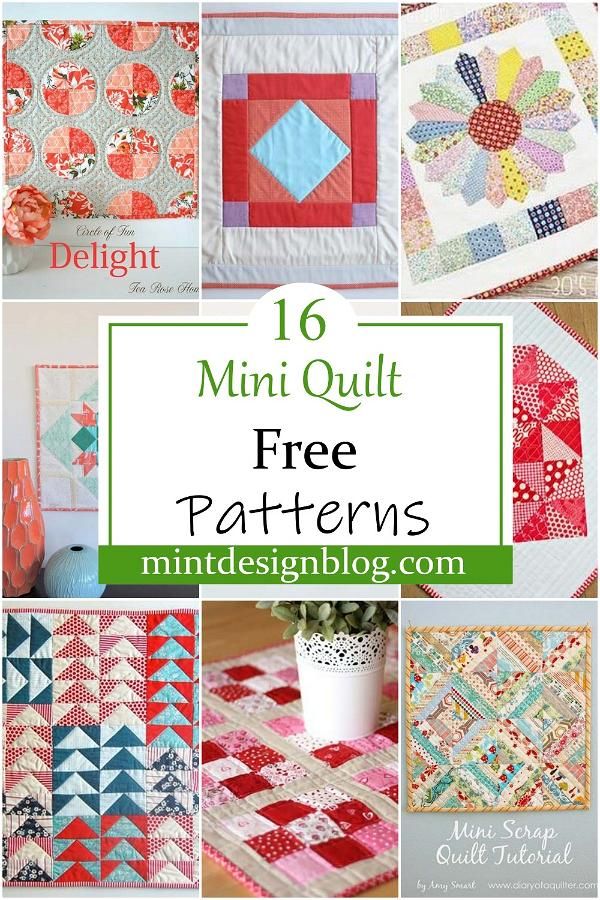 the top ten mini quilt patterns